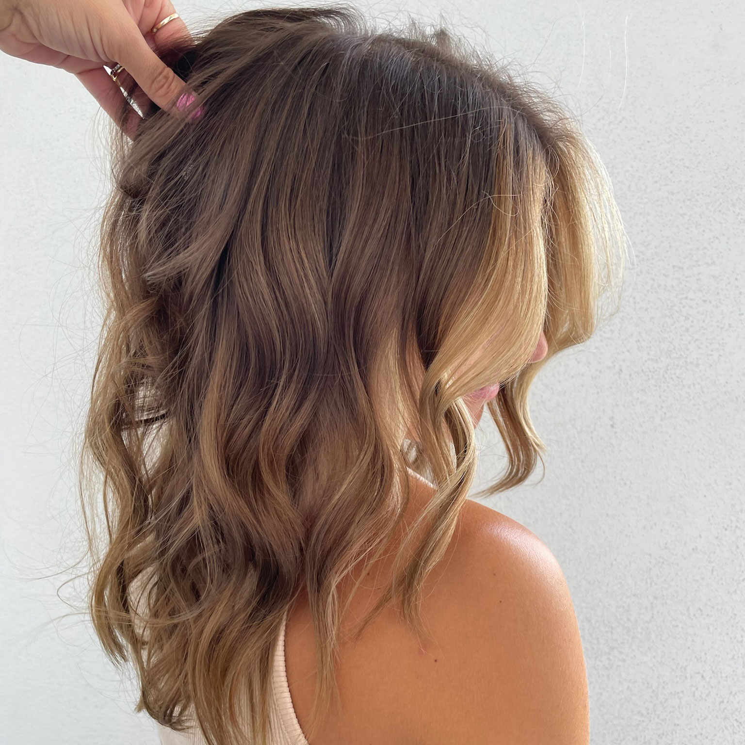 Bronde waves by Vanessa